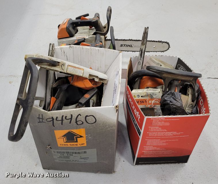 image for item LY9957 (2) Stihl MS201T chainsaws