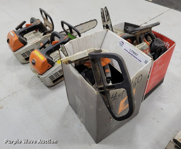 image for item LY9957 (2) Stihl MS201T chainsaws