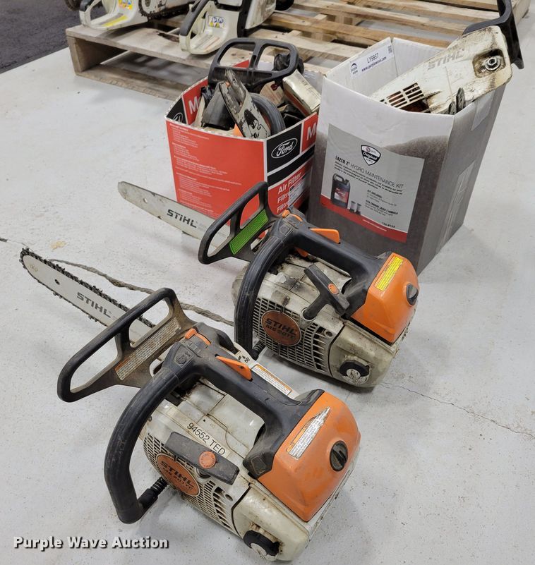 image for item LY9957 (2) Stihl MS201T chainsaws