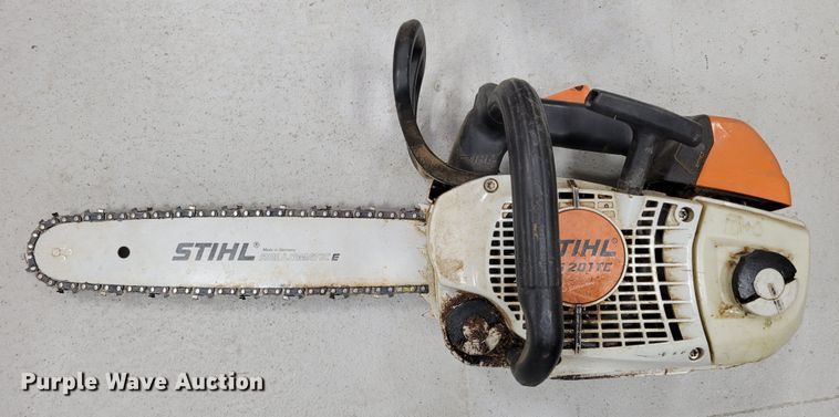 image for item LY9957 (2) Stihl MS201T chainsaws