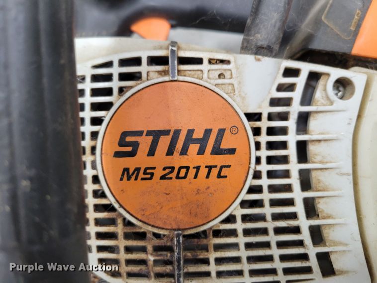 image for item LY9957 (2) Stihl MS201T chainsaws