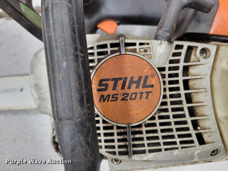 image for item LY9957 (2) Stihl MS201T chainsaws