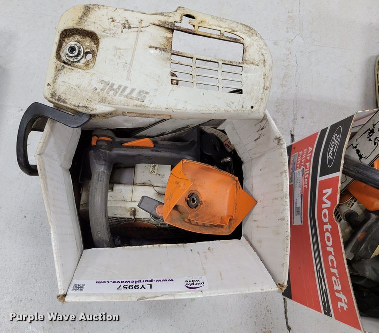 image for item LY9957 (2) Stihl MS201T chainsaws