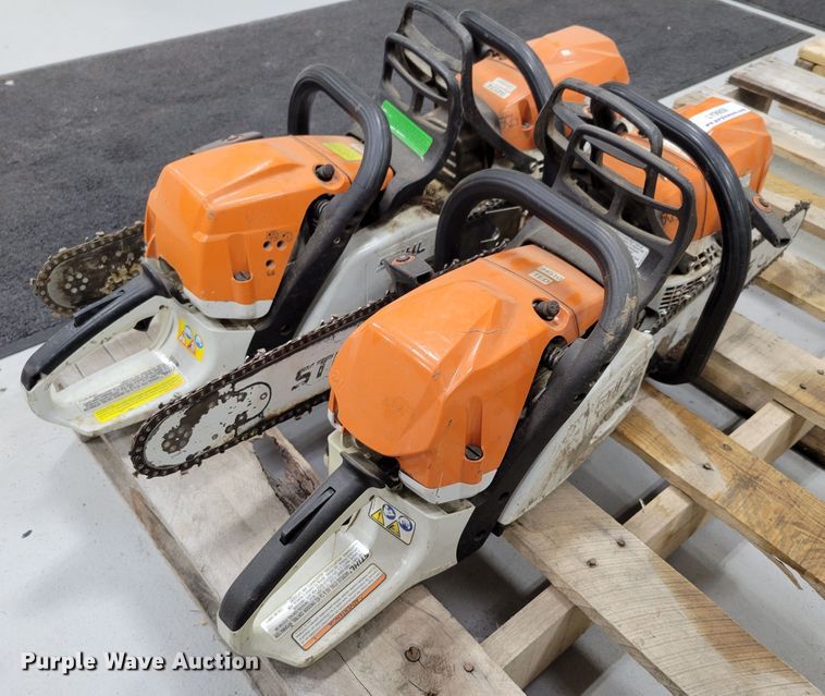 image for item LY9959 (4) Stihl chainsaws