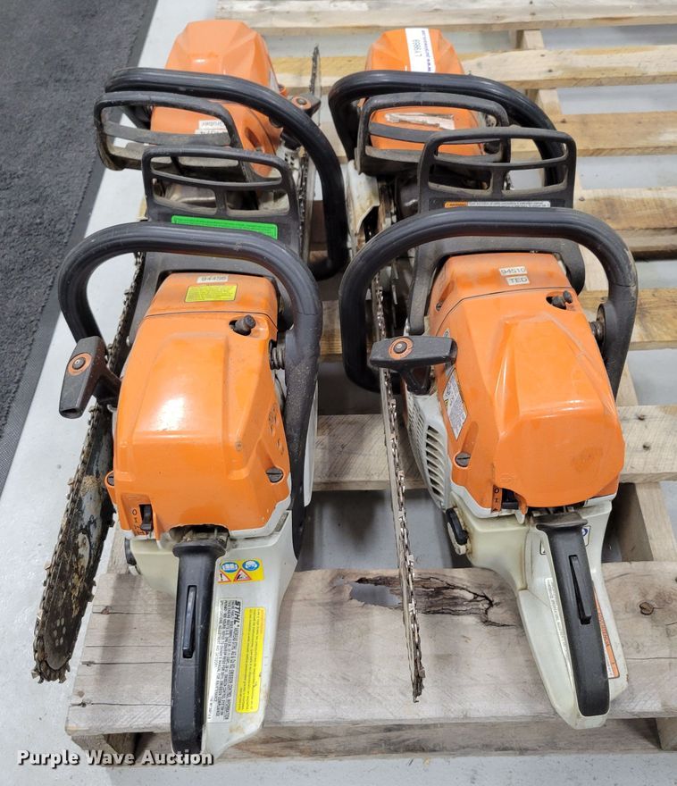 image for item LY9959 (4) Stihl chainsaws