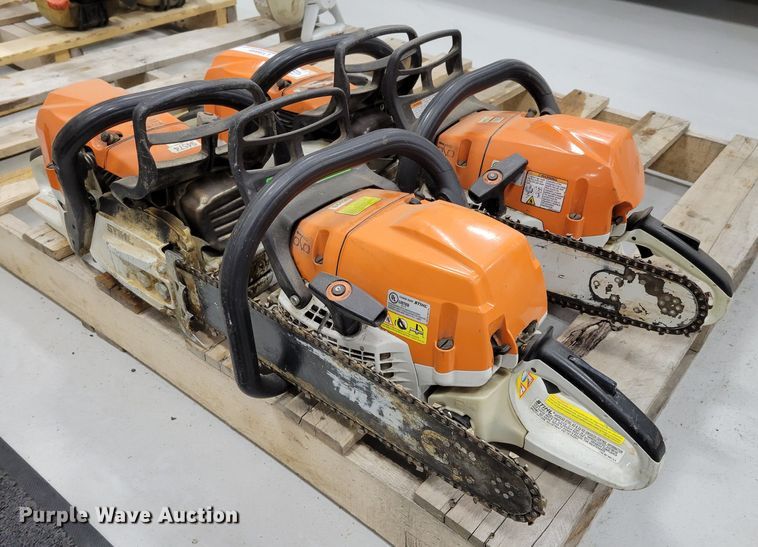 image for item LY9959 (4) Stihl chainsaws