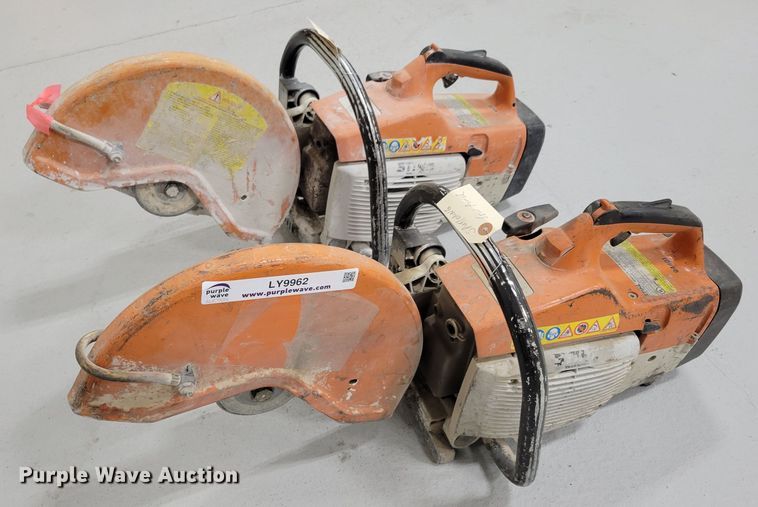 image for item LY9962 (2) Stihl TS400 concrete saws