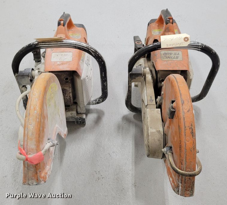 image for item LY9962 (2) Stihl TS400 concrete saws