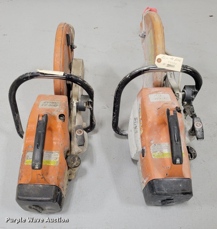image for item LY9962 (2) Stihl TS400 concrete saws