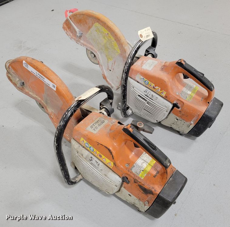 image for item LY9962 (2) Stihl TS400 concrete saws