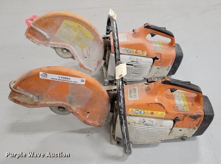 image for item LY9962 (2) Stihl TS400 concrete saws