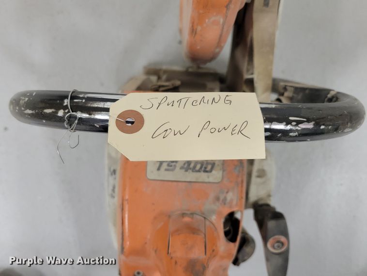 image for item LY9962 (2) Stihl TS400 concrete saws