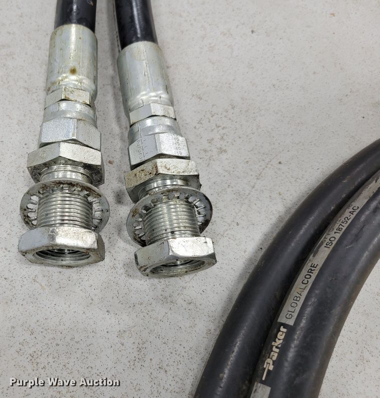 image for item LY9964 Approximately 15 hydraulic hoses