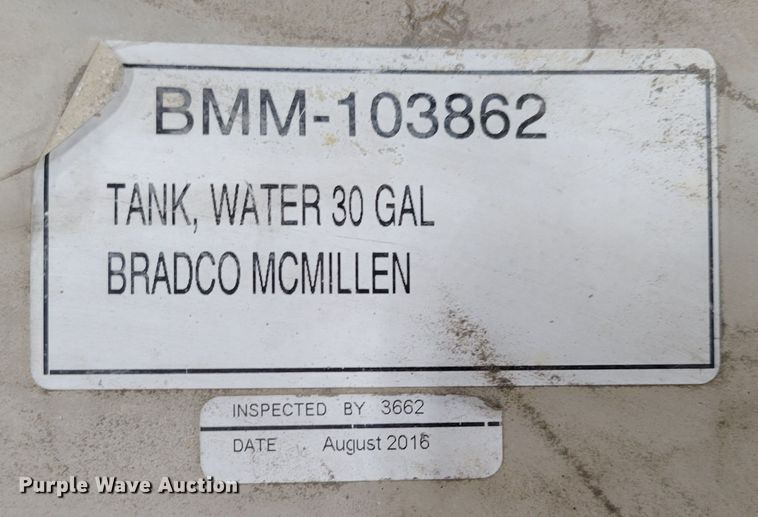 image for item LY9965 Skid steer water tank