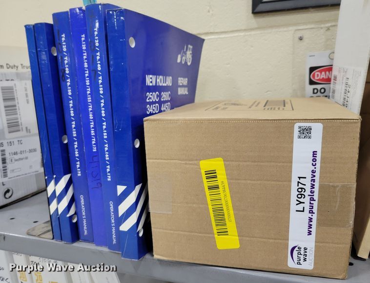 image for item LY9971 (6) New Holland tractor manuals