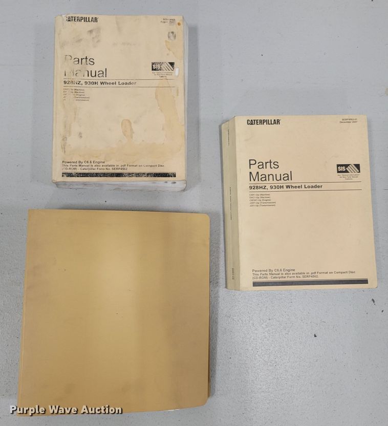 image for item LY9972 (3) Caterpillar manuals