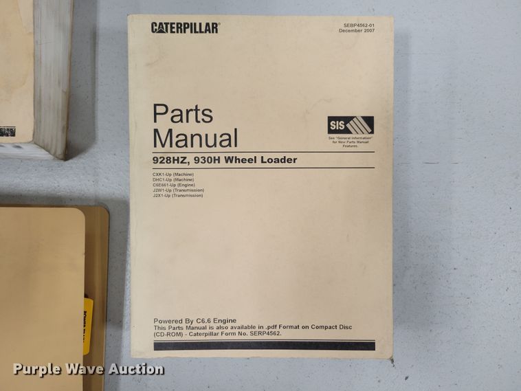 image for item LY9972 (3) Caterpillar manuals