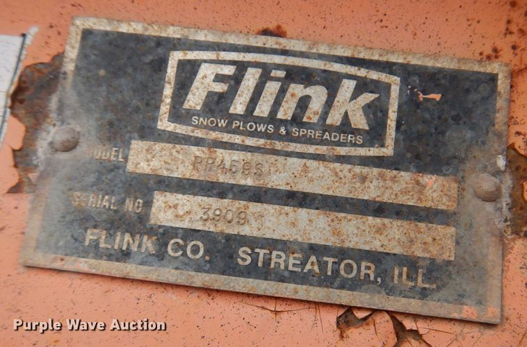 image for item LY9973 Flink PR459S  120" W snow plow