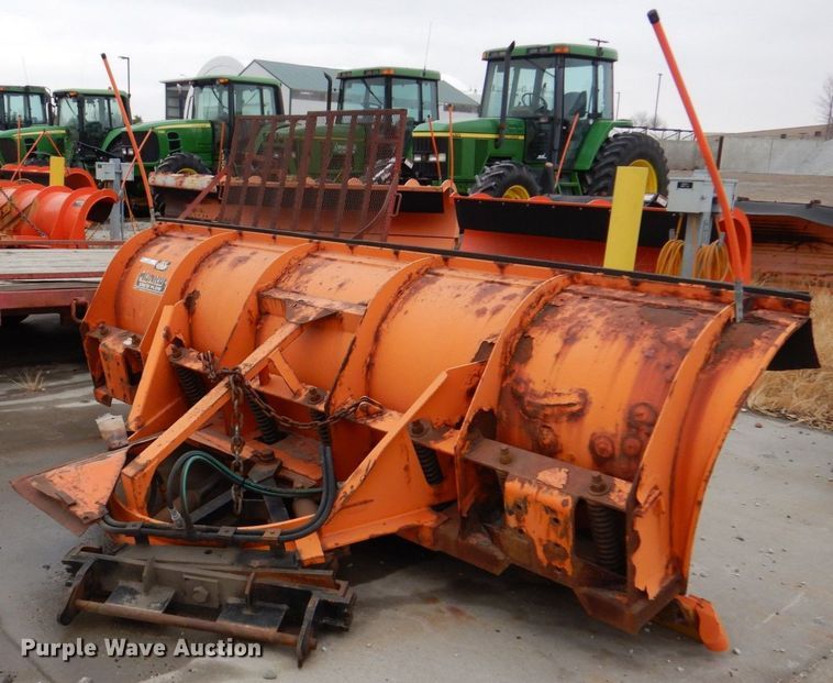 image for item LY9978 Monroe  120" W snow plow