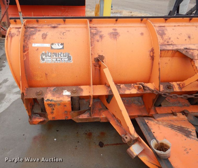 image for item LY9978 Monroe  120" W snow plow