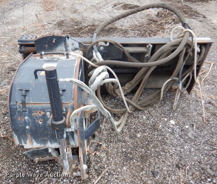 image for item LY9982 Bobcat  skid steer curb planer