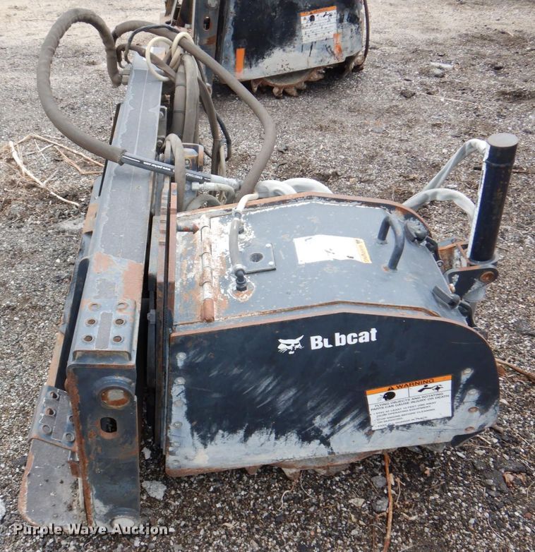 image for item LY9982 Bobcat  skid steer curb planer