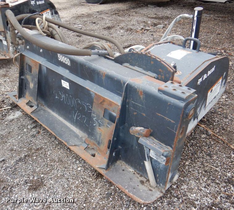 image for item LY9982 Bobcat  skid steer curb planer