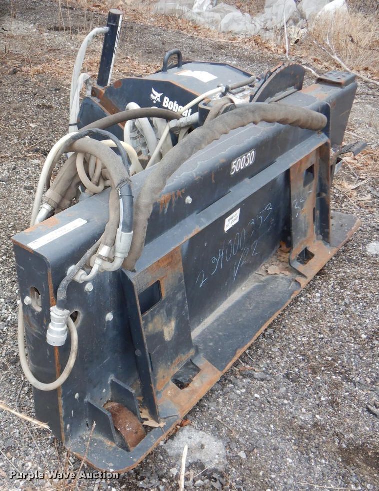 image for item LY9982 Bobcat  skid steer curb planer