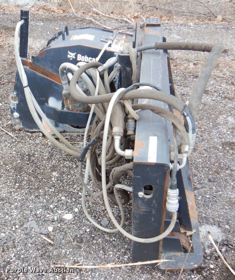 image for item LY9982 Bobcat  skid steer curb planer