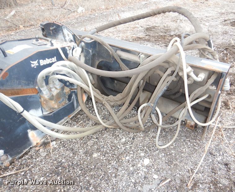 image for item LY9982 Bobcat  skid steer curb planer
