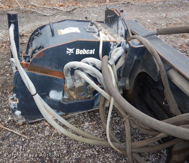 image for item LY9982 Bobcat  skid steer curb planer