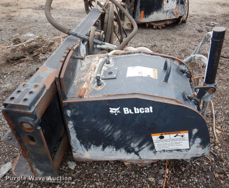 image for item LY9982 Bobcat  skid steer curb planer