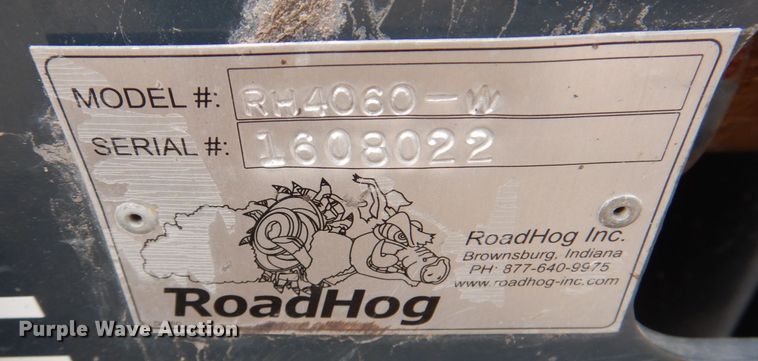 image for item LY9983 Roadhog RH4060-W  skid steer milling machine