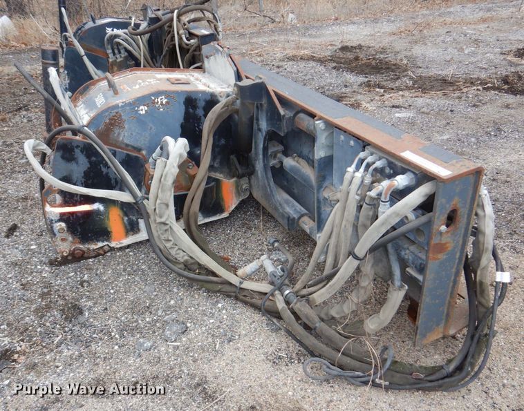 image for item LY9984 Bobcat  skid steer curb planer