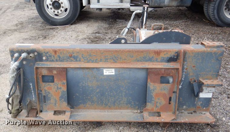 image for item LY9984 Bobcat  skid steer curb planer