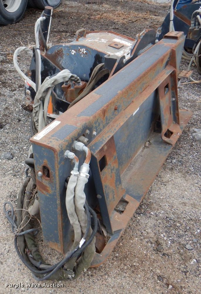image for item LY9984 Bobcat  skid steer curb planer