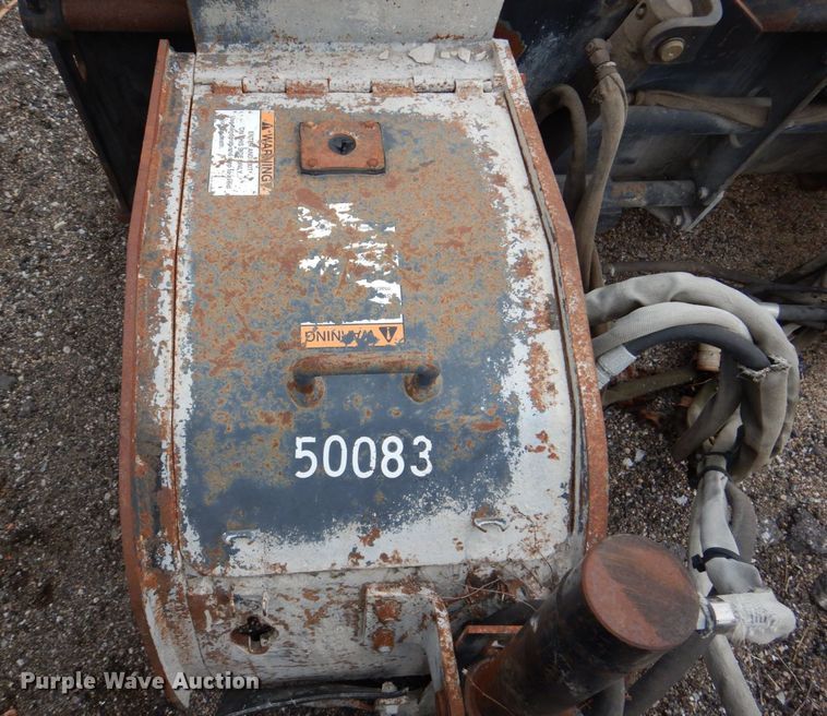 image for item LY9984 Bobcat  skid steer curb planer