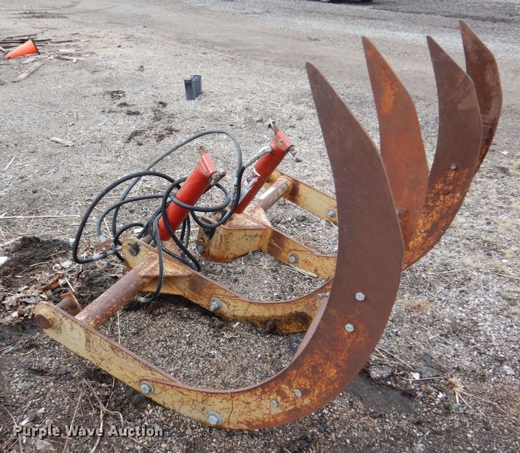 image for item LY9986 (2) wheel loader grapple attachments