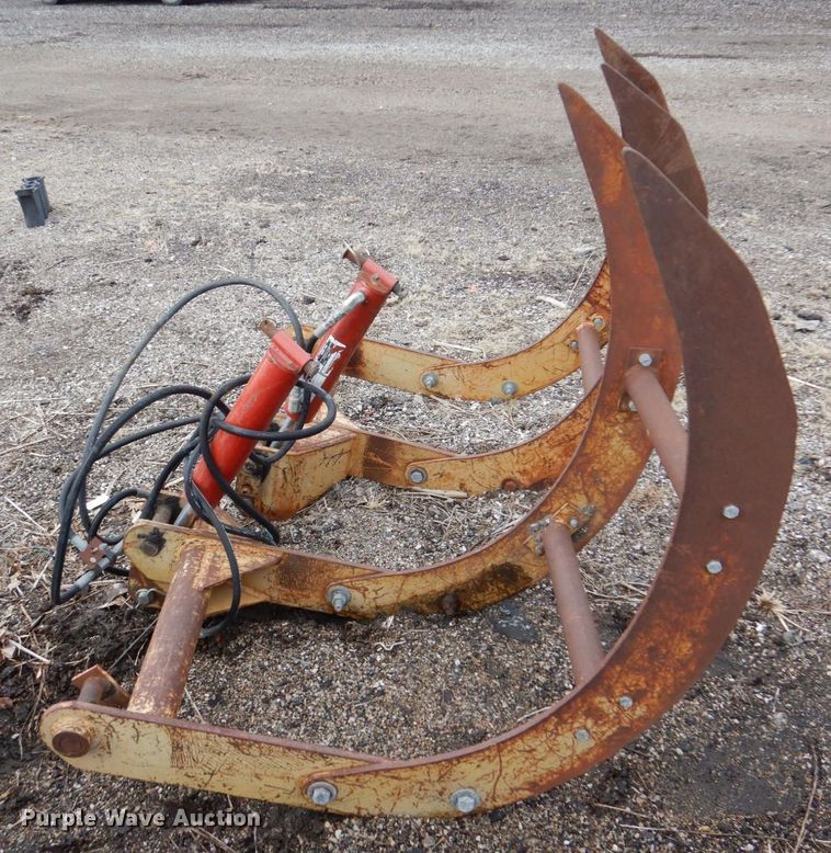 image for item LY9986 (2) wheel loader grapple attachments