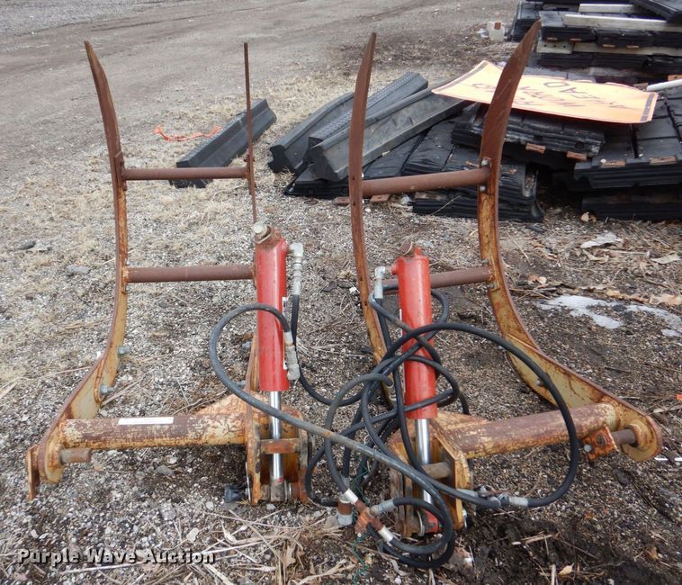 image for item LY9986 (2) wheel loader grapple attachments