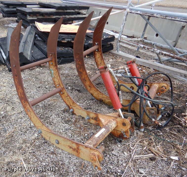 image for item LY9986 (2) wheel loader grapple attachments