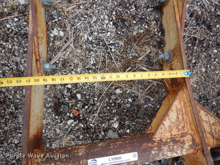 image for item LY9986 (2) wheel loader grapple attachments