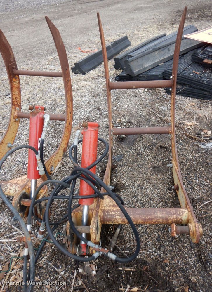 image for item LY9986 (2) wheel loader grapple attachments