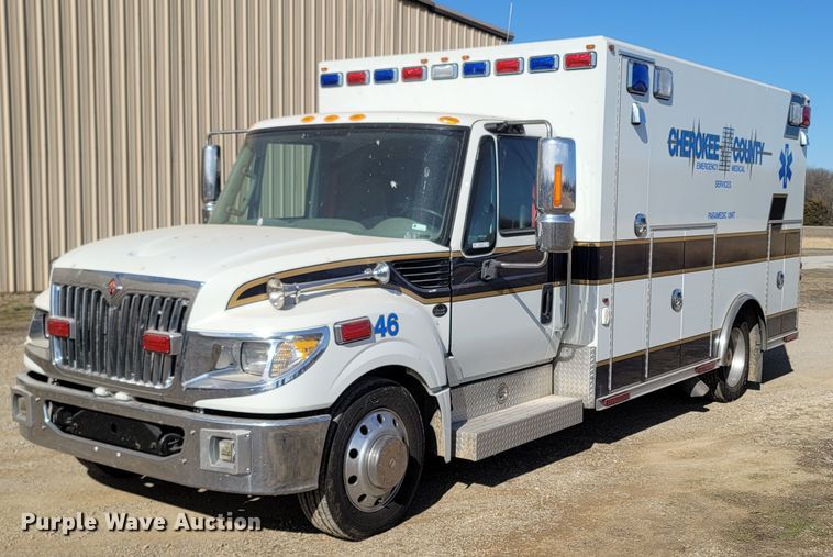 image for item MH9732 2014 International TerraStar  ambulance