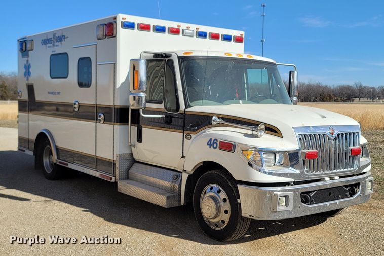 image for item MH9732 2014 International TerraStar  ambulance