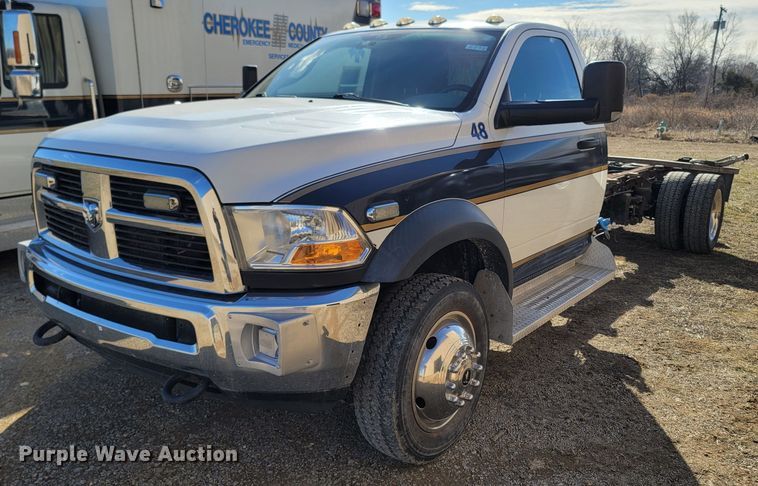 image for item MH9733 2011 Dodge Ram 4500  truck cab and chassis