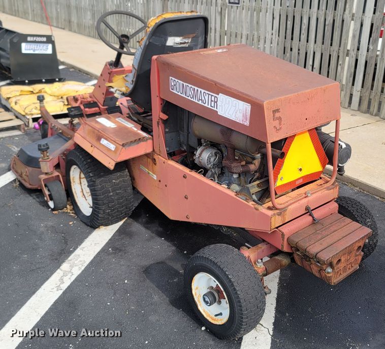 image for item MH9743 Toro Groundmaster 322D  lawn mower
