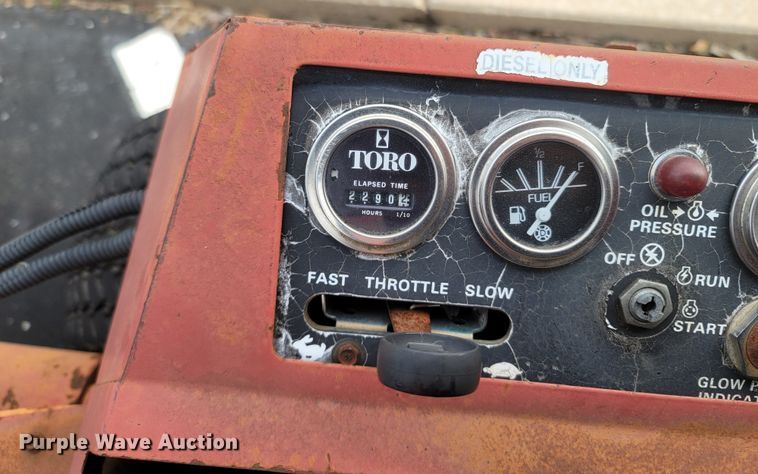 image for item MH9744 Toro Groundmaster 322D  lawn mower