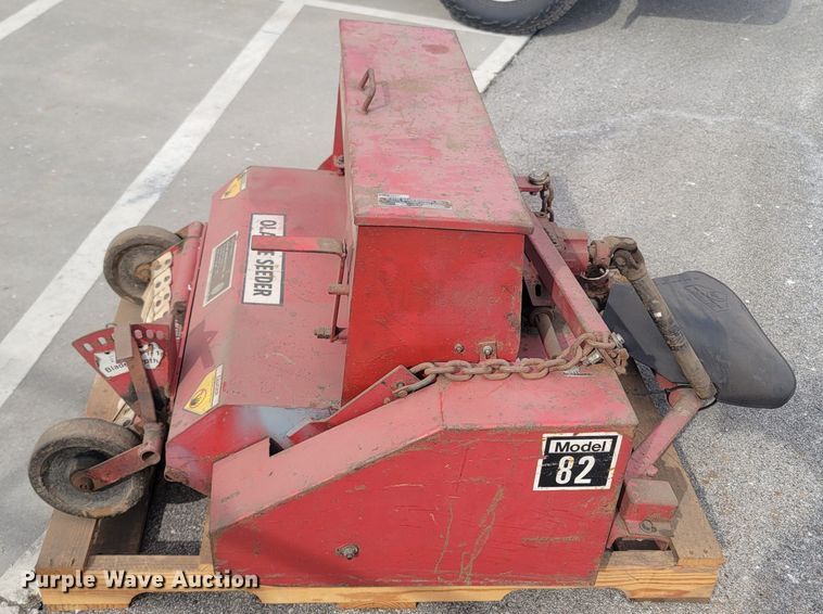 image for item MH9747 Olathe Manufacturing 82  front mount mower seed box