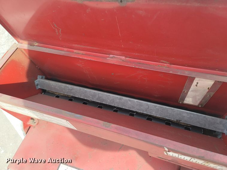 image for item MH9747 Olathe Manufacturing 82  front mount mower seed box